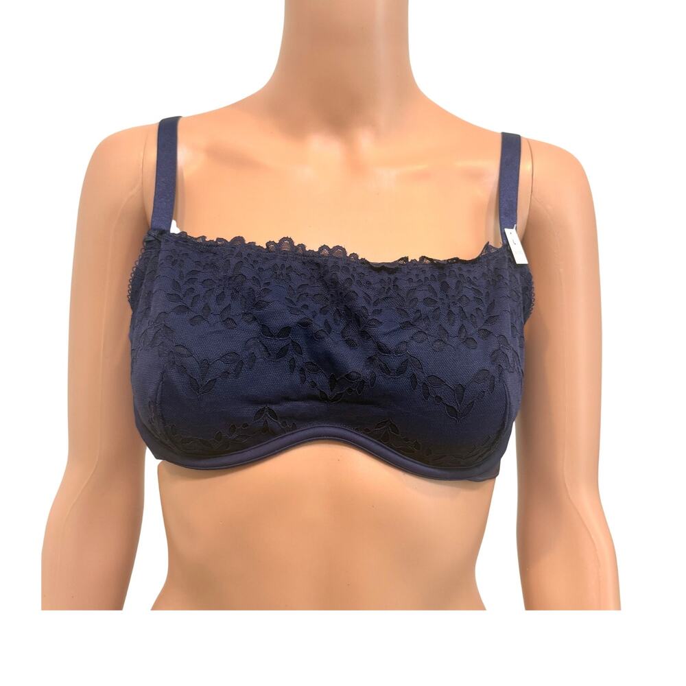 PINK Victoria’s Secret large Wink unlined lace scoop bra BC3 3222